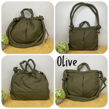 Load image into Gallery viewer, Stevie - Nylon Puff Tote & Backpack
