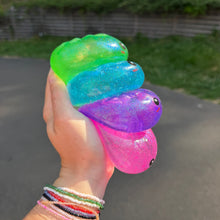 Load image into Gallery viewer, Squishy Toy - Viral Dumpling, Slow Rise Glitter - Pink
