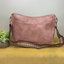 Load image into Gallery viewer, Rachael Crossbody Purse - Fabric Strap - Blush - LAST ONE LEFT