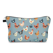 Load image into Gallery viewer, Pouch - Chicken on Blue