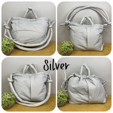 Load image into Gallery viewer, Stevie - Nylon Puff Tote & Backpack