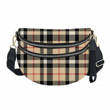 Load image into Gallery viewer, The Roni Nylon Crossbody - Famous Plaid - PREORDER