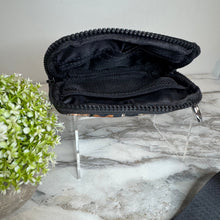 Load image into Gallery viewer, Rue - Nylon Wristlet Wallet - Animal Black Bow