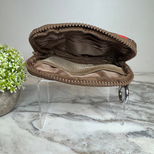 Load image into Gallery viewer, Rue - Nylon Wristlet Wallet - Animal Brown Cherry