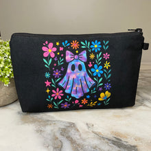 Load image into Gallery viewer, Pouch - Halloween Fall - Ghost Tie Dye Floral