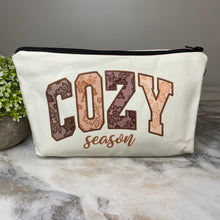 Load image into Gallery viewer, Pouch - Halloween Fall - Cozy Season Brown Tan