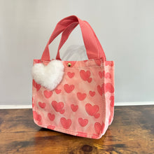 Load image into Gallery viewer, Tote Bag - Heart Light Pink