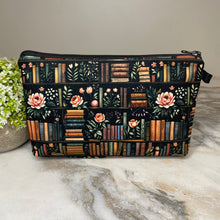 Load image into Gallery viewer, Pouch - Book Shelf Roses