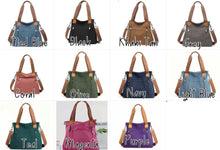 Load image into Gallery viewer, Caitlin - Canvas Satchel