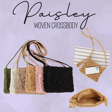 Load image into Gallery viewer, Paisley - Woven Crossbody - PREORDER