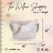 Load image into Gallery viewer, Willow - Corduroy Shopper Purse