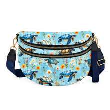 Load image into Gallery viewer, The Roni Nylon Crossbody - Turtle Floral