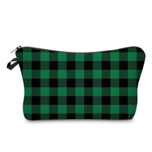 Load image into Gallery viewer, Pouch - Christmas Green Plaid