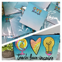 Load image into Gallery viewer, Pouch & Sticky Note Bundled Set - Teach Love Inspire