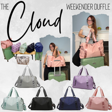 Load image into Gallery viewer, The Cloud Weekender Overnight Duffle - Solids