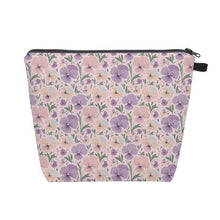 Load image into Gallery viewer, Pouch XL - Floral Pink Purple Orange