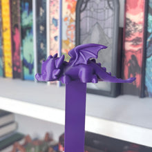 Load image into Gallery viewer, 3D Printed Chibi Dragon Bookmark | Cute Book Accessory