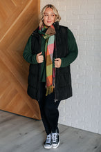 Load image into Gallery viewer, Keep Me Cozy Checkered Fringe Scarf in Berry