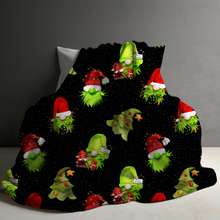 Load image into Gallery viewer, Blanket - Christmas - Green Gnome