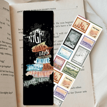 Load image into Gallery viewer, ACOTAR Courts Inspired Dual-Sided Cardstock Bookmark