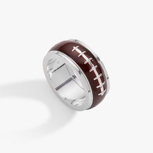 Load image into Gallery viewer, Football Fidget Ring