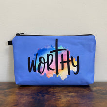 Load image into Gallery viewer, Pouch - Religious, Worthy Blue