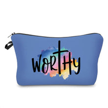 Load image into Gallery viewer, Pouch - Religious, Worthy Blue