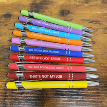 Load image into Gallery viewer, Pen - Swear, Rude, Adult, Office