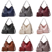 Load image into Gallery viewer, Bailey Handbag & Clutch - 2 Piece Set