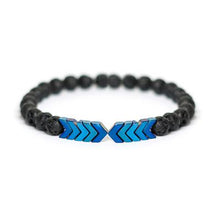 Load image into Gallery viewer, Lava Bead Arrow Bracelets - Oily BlendsLava Bead Arrow Bracelets