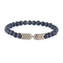 Load image into Gallery viewer, Lava Bead Arrow Bracelets - Oily BlendsLava Bead Arrow Bracelets