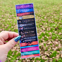 Load image into Gallery viewer, Sarah J Maas Inspired 2x6 Laminated Cardstock Bookmark