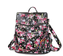 Load image into Gallery viewer, Floral Guitar-Strap Backpack