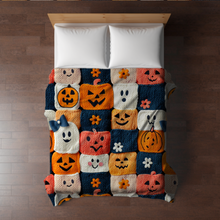 Load image into Gallery viewer, Blanket - Halloween - Knit Characters
