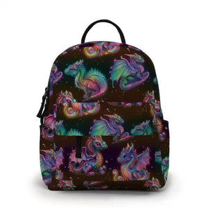 Mini Backpack - Dragon Rainbow