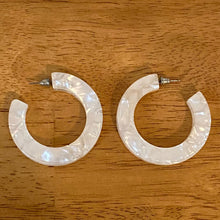 Load image into Gallery viewer, Acrylic Hoop Earrings
