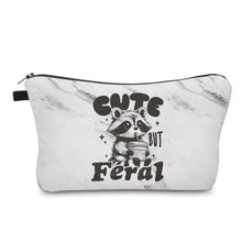 Load image into Gallery viewer, Pouch - Animal, Cute But Feral Raccoon
