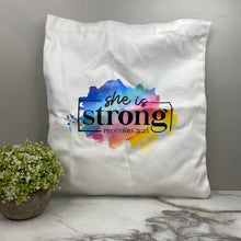 Load image into Gallery viewer, Tote Bag - She Is Strong
