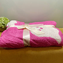 Load image into Gallery viewer, Blanket - Soft Dreams - Double Sided Halloween Ghost Pink White
