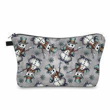 Load image into Gallery viewer, Pouch - Christmas Winter - Creepy Snowman
