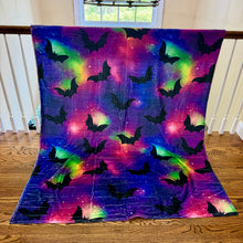 Load image into Gallery viewer, Blanket Halloween #12 - Galaxy Bat
