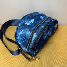 Load image into Gallery viewer, The Roni Nylon Crossbody - Blue Denim Floral
