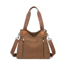 Load image into Gallery viewer, Caitlin - Canvas Satchel
