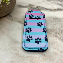 Load image into Gallery viewer, Lip Balm Chapstick Holder - Paw Print #4
