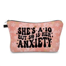 Load image into Gallery viewer, Pouch - Humor, Anxiety Is A 10
