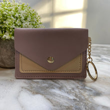 Load image into Gallery viewer, Keychain - Card Holder Wallet - Mauve
