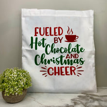 Load image into Gallery viewer, Tote Bag - Christmas - #39 - Fueled By Hot Chocolate
