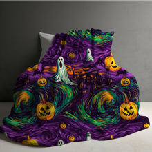 Load image into Gallery viewer, Blanket Halloween #6 - Gogh Scream - PREORDER ends 7/25
