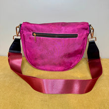 Load image into Gallery viewer, The Roni Nylon Crossbody - Maroon Acid Wash
