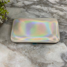 Load image into Gallery viewer, Manicure Nail Case &amp; Set - Solid Holographic
